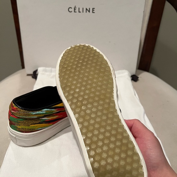 CELINE Paris Canvas Skate Slip On Sneakers - Picture 4 of 10